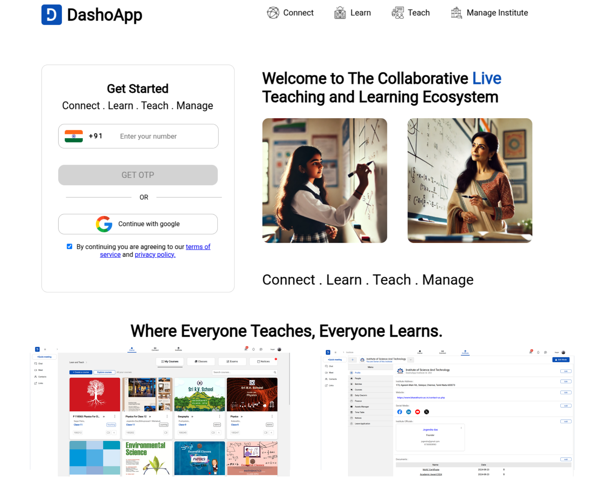 DashoApp Mobile App