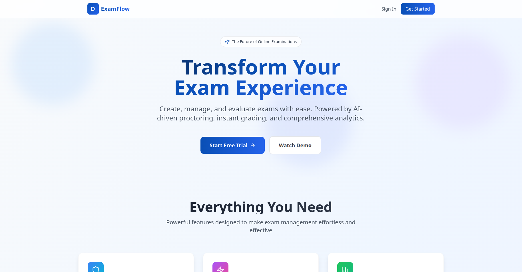 Exam Management System